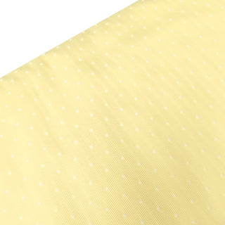 Dotted Piqué Fabric - Yellow - Aprox. 60" wide; 1 yard