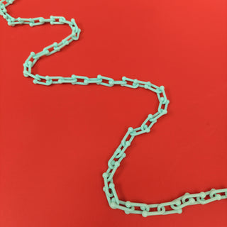 U-Link Acrylic Chain; Mint - 1 piece