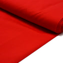 Red, Poly/Cotton Broadcloth (Tremode) Fabric - 58" Wide; 1 Yard