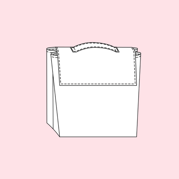 5 PDF Pattern Bundle! Carmen Cosmetic Bag 3 sizes, Arlene Gym Bag & Eileen Lunch Bag