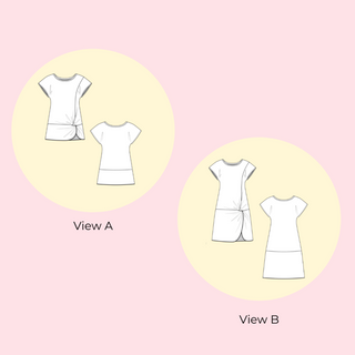 DIGITAL 2 Pattern Bundle! Janice Tunic and Dress PDF Pattern - Sizes XS - XXL