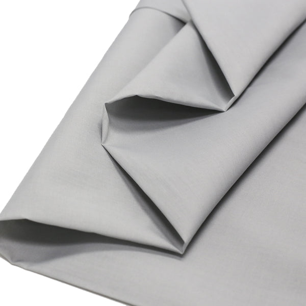Grey, Poly/Cotton Broadcloth (Tremode) Fabric - 58" Wide; 1 Yard