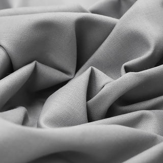 Grey, Poly/Cotton Broadcloth (Tremode) Fabric - 58" Wide; 1 Yard