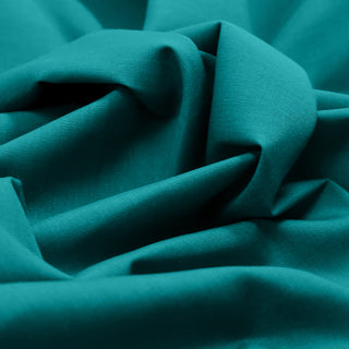 Teal, Poly/Cotton Broadcloth (Tremode) Fabric - 45" Wide; 1 Yard