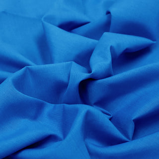 Turquoise, Poly/Cotton Broadcloth (Tremode) Fabric - 58" Wide; 1 Yard