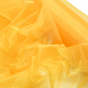 Yellow, Polyester Crystal Organza Fabric, Shiny - 58" Wide; 1 Yard