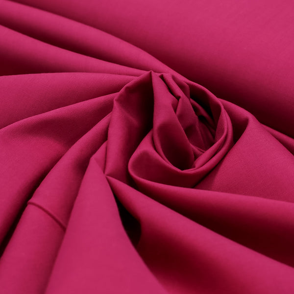 Fuchsia, Poly/Cotton Broadcloth (Tremode) Fabric - 58" Wide; 1 Yard