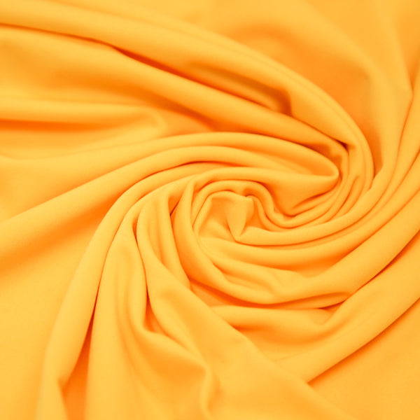 Yellow, Spandex Knit Fabric - 58" Wide; 1 Yard