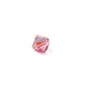 Swarovski Crystal, Bicone, 5MM - Light Rose AB; 20pcs