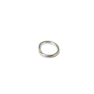 Jump Ring, Silver Plated, Brass, 7mm