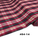 Tela de Cuadro Escolar / School Plaid Fabric- Pink Yellow, 60" Wide