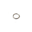 Jump Ring Closed, Sterling Silver, Gauge 18, 8mm; 1 piece