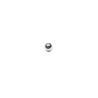 Smooth Round Spacer, Sterling Silver, 8mm; 1 piece