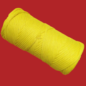 Hilo para Macramé de 4mm color amarillo/ 100% algodón - 110 yardas
