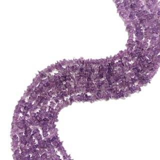 Amethyst Chips, 8x4mm, 36 inches per strand - 1 strand