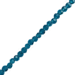 Rondelle de Cristal / Crystal Rondelle, Aqua