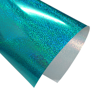 Aqua Blue Faux Glitter HTV (Heat Transfer Vinyl) Sheet Approx. 11.75"x9.75" - SOLO RECOGIDO/PICKUP ONLY