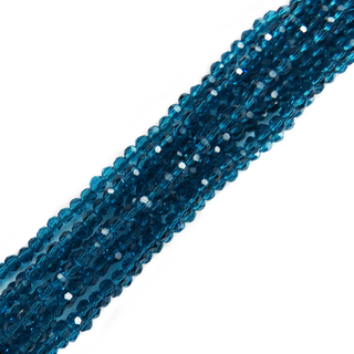 Rondelle de Cristal / Crystal Rondelle, Aqua
