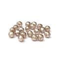 Bronze Pearl, Round Faceted Fire Polished Beads-10mm; 20pcs