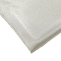 Silver, 100% Polyester Crepé Back Satin - 58" wide; 1 Yard