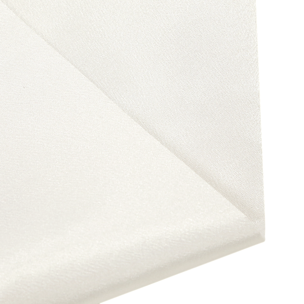 Crepe Back Satin / Back Satin Crepe Fabric, 58" Wide - 100% Polyester, White