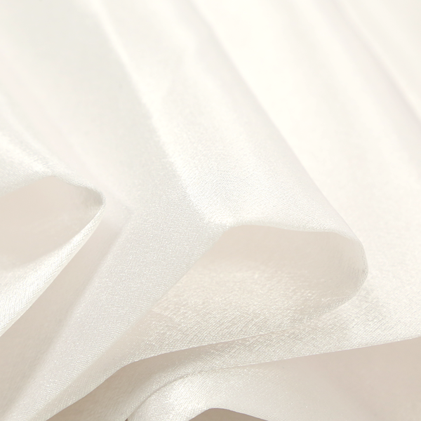 Crepe Back Satin / Back Satin Crepe Fabric, 58" Wide - 100% Polyester, White