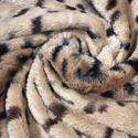 Beige Animal Print, Faux Fur Fabric / Tela de Peluche - 60" Wide