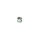Swarovski Crystal, Bicone, 6mm - Black Diamond AB; 20 PCS