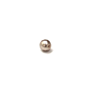Matte Bronze, Round Faceted Fire Polished, 10mm- 20pcs