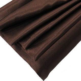 Brown, 100% Polyester Crepé Back Satin - 58" wide; 1 Yard