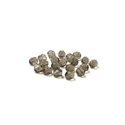 Black Diamond, Round Faceted Fire Polished; 6mm - 20 pcs