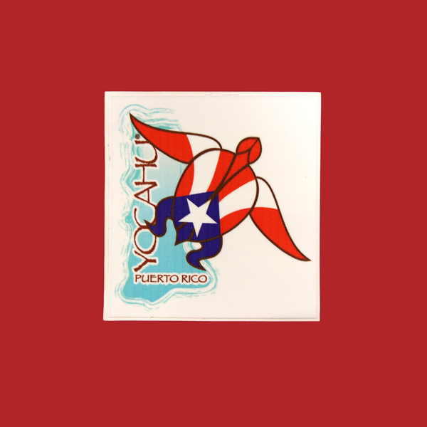 Carey de Puerto Rico, Sticker - Aprox. 4"x4"