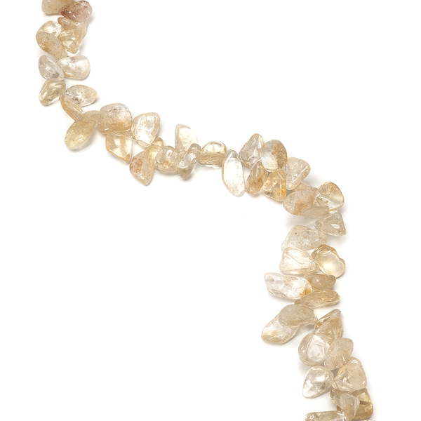 Citrine Top Drilled Smooth Beads, Various Sizes - 1 strand