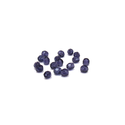 Dark Purple, Round Faceted Fire Polished; 4mm - 20 pcs