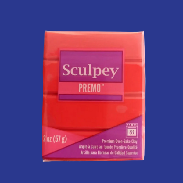 Arcilla Polimérica Premo, Rojo Cadmio, 1 pieza