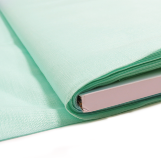 Mint Green, Linen Estopilla (Handkerchief Linen) - 37" wide; 1 yard