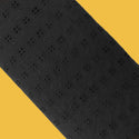 Black Squares Eyelet Fabric - Tela de Algodón Bordado - 44/45" Wide