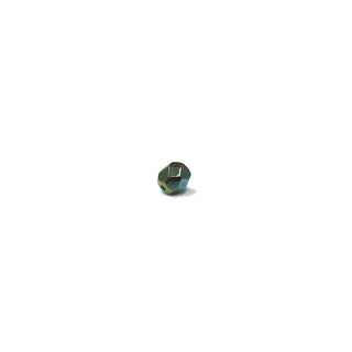 Green Irish, Round Faceted Fire Polished; 6mm - 20 pcs