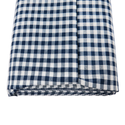 Navy, 100% Polyester Gingham Check 1/4- 58" wide; 1 yard