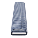 Navy, 100% Polyester Gingham Check 1/4- 58" wide; 1 yard