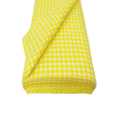 Yellow, 100% Polyester Gingham Check 1/4- 58" wide; 1 yard