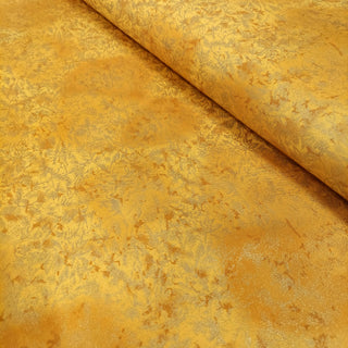 Metallic Gold - 100% Cotton Print Fabric, 44/45" Wide