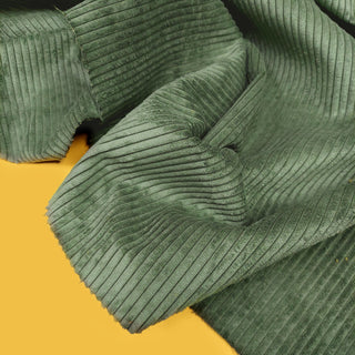 Green, Corduroy Fabric - 58" Wide