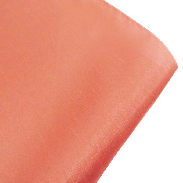 Guava, 100% Textured Polyester Shantung - 118" wide; 1 Yard