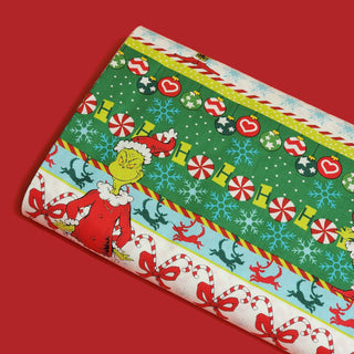 How the Grinch Stole Christmas - 100% Cotton Print Fabric, 44/45" Wide