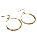 Goldy Luck Earrings, Gold, 1 piece