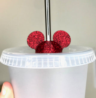 Straw Topper Mouse Silicone Mold -1 piece