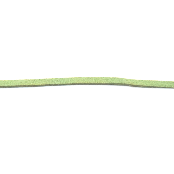 Suede Cord, 3mm-Green; per yard