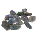 Cuentas de Labradorita en Forma Hexagonal 34x25 mm - 1 pieza