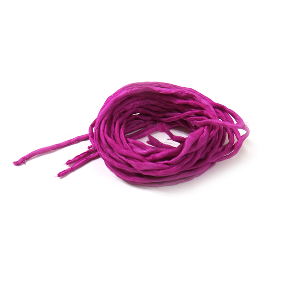 Silk Cord, Magenta, 39" Long; 1 piece